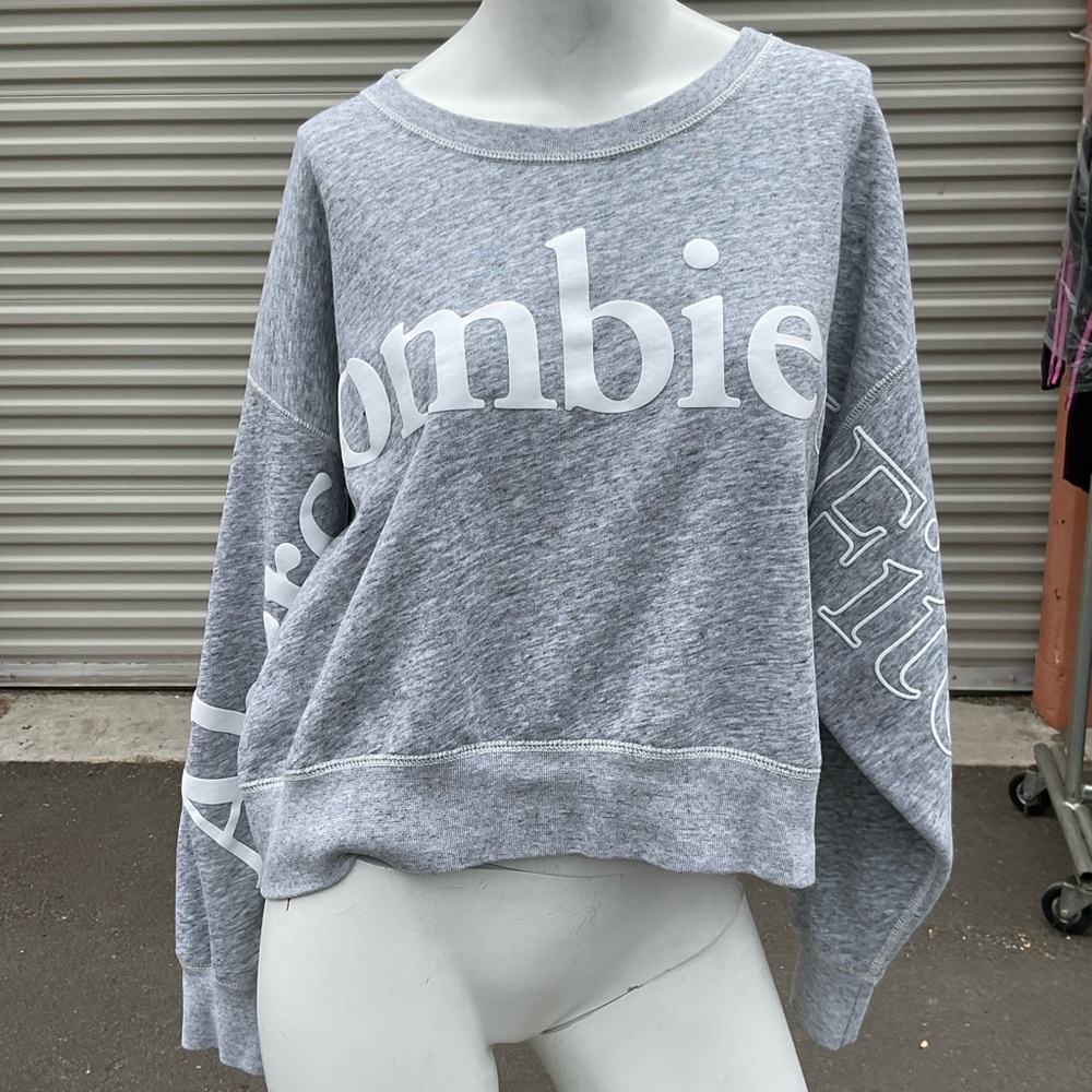 Abercrombie & Fitch Cropped Sweatshirt SIZE XL